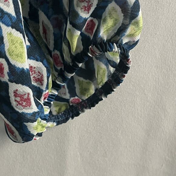 Anthropologie Figueroa Flower Top SZ Small Lace Front Inserts Boho Y2K Peasant - Picture 4 of 11